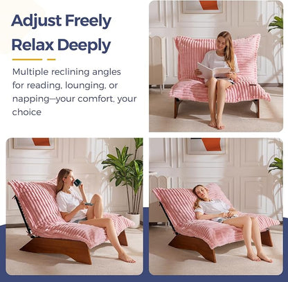 MAXYOYO Adjustable Living Room Chair, 3-Position Bean Bag Chair - Image 3
