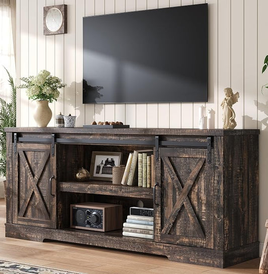 AMERLIFE 66" Farmhouse TV Stand by AMERLIFE