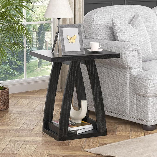 FROMJBEST End Tables Living Room, Side Table Beside Sofa, Nightstand by FROMJBEST