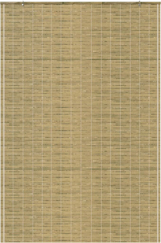 Red Lantern Burnt Bamboo Cordless Window Shade by RedLantern