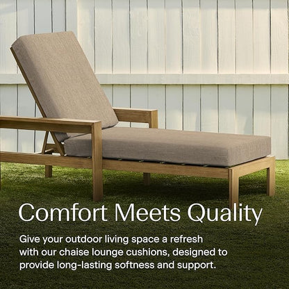 Honeycomb Outdoor Chaise Lounge Cushion - Image 3
