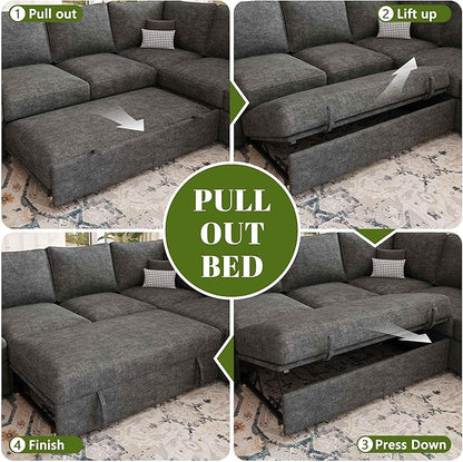 85 Inch Modular Sectional Sofa - Image 7