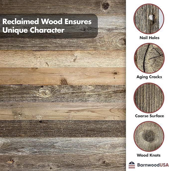 BARNWOODUSA Rustic Decorative Ladder - Image 4