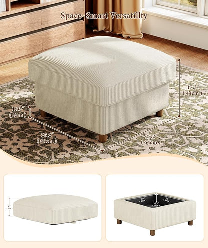 Kidirect 70in L Shaped Couch, Modular Sofa No Tool Assembly, Comfy Sectional - Image 6
