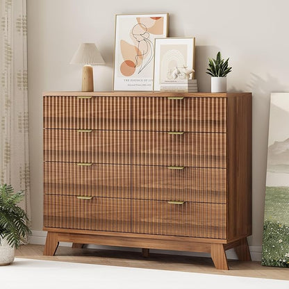Xixini Fluted Dresser for Bedroom - Image 4