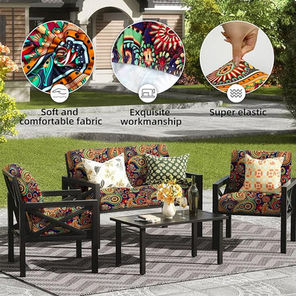 Outdoor Cushion Covers Set, Replacement - Image 3