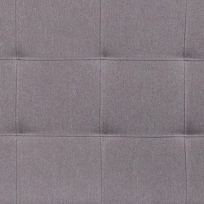 Flash Furniture Bedford Tufted Upholstered Queen Size Headboard in Light Gray - Image 11