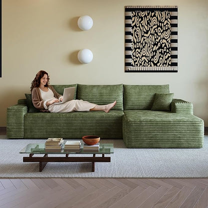 AUGOP 108" Sectional Couches for Living Room Modern Modular Sofa by AUGOP
