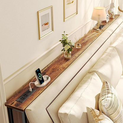 SUPERJARE 102 Inch Sofa Table - Image 2