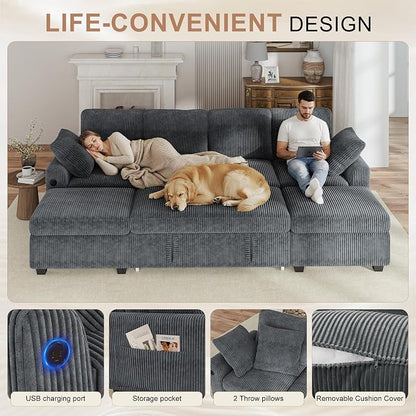 Hanherry 104" Sectional Sofa - Image 4