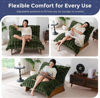 MAXYOYO Adjustable Living Room Chair, Convertible Bean Bag Chair & Recliner - Image 4