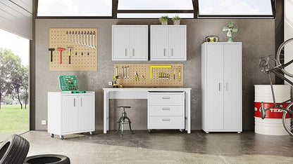 Manhattan Comfort Fortress Rolling Garage Storage Cabinet - Image 8