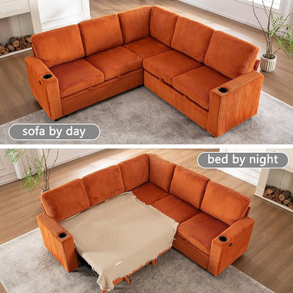 Modular Sectional Sleeper Sofa - Image 8