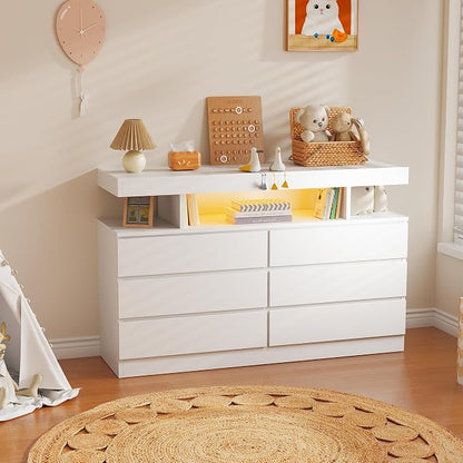 BEWISHOME White Dresser for Bedroom - Image 8