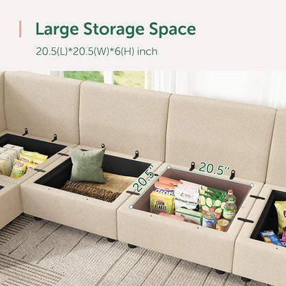 HONBAY Modular Sectional Sofa - Image 6
