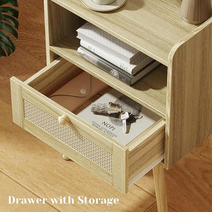 SUPERJARE Nightstands Set of 2, Night Stands - Image 5