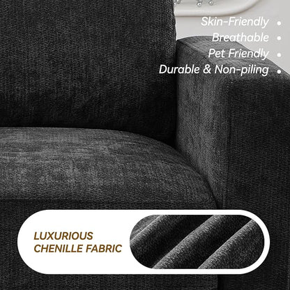 143.8" Modular U Shaped Sofa, Oversized Sectional Cloud Couch, 6 Seater Deep - Image 7