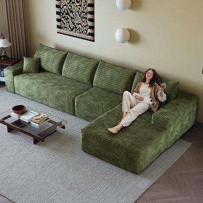 AUGOP 136" Sectional Couches for Living Room Modern Modular Sofa - Image 4