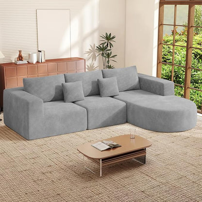Boneless Couches for Living Room, Cloud Sectional Couch - Image 7