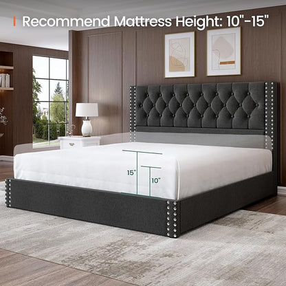 LARMACE King Size Bed Frame - Image 7