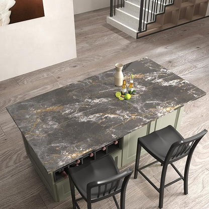 BAYYA Marble Contact Paper for Kitchen Counter Granite Countertop Peel and - Image 8