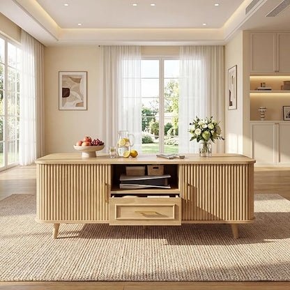 Merax Mid Century Modern Coffee Table - Image 4