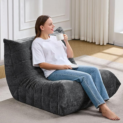 Bean Bag Chairs for Adults Giant Bean Bag Chair Memory Foam BeanBag Chair Bean - Image 3