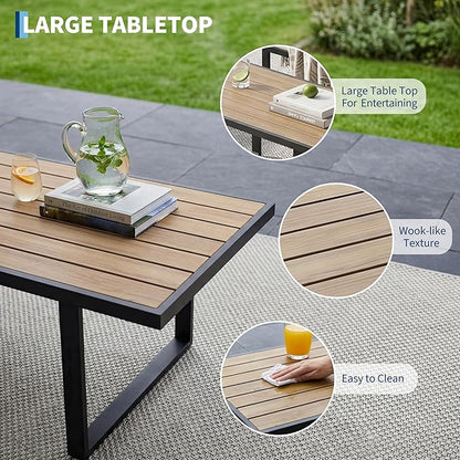 GarveeHome 4-Piece Aluminum Patio Furniture Set - Image 3