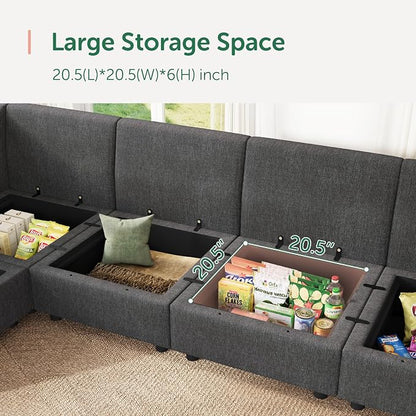 HONBAY Modular Sectional Sofa - Image 7