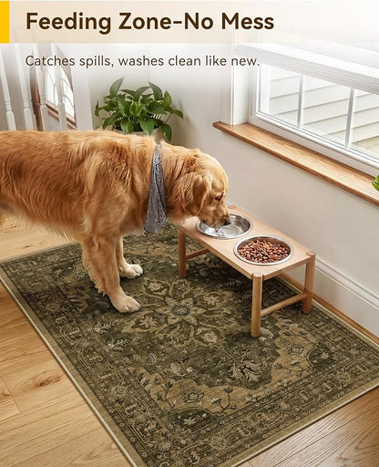 RELEANY Area Rugs 2'x3' Kitchen Rugs Entry Rug Small Rugs - Image 2