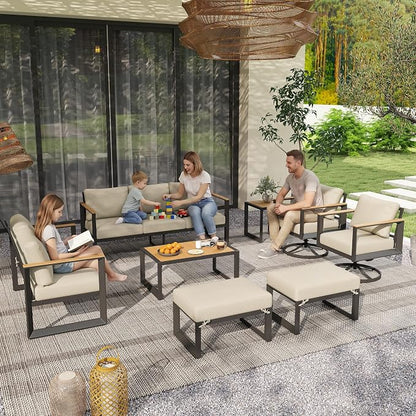 Aluminum Patio Furniture Set - Image 3
