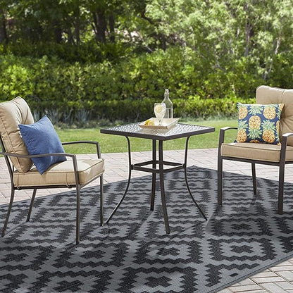 SAND MINE Waterproof Outdoor Rug 5x8 ft, Plastic Reversible Rug, Modern Area Rug - Image 5