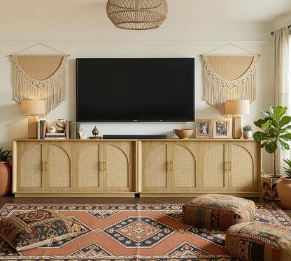 FORTUNETEC 63" Sideboard Buffet Cabinet - Image 9
