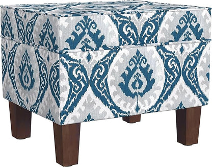 Homepop Home Decor |K7646-A877| Upholstered Modern Rectangular Storage Ottoman by HomePop