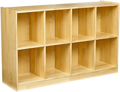 Amazon Basics Block Storage Cabinet, Backpack Organizer Shelf, 8 Compartment by AmazonBasics