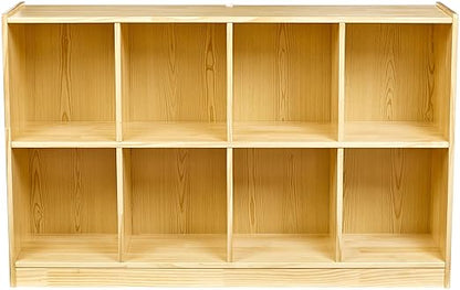 Amazon Basics Block Storage Cabinet, Backpack Organizer Shelf, 8 Compartment - Image 3