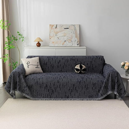 MYSKY HOME Couch Covers for 2 Cushion Couch Sofa, Chenille L Shape Sectional - Image 2