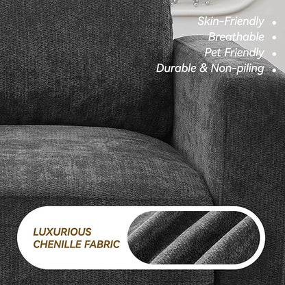 44.2" Chenille Oversized Chair - Image 8