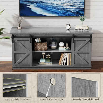 YESHOMY TV Stand for Televisions up to 65 Inches, - Image 6