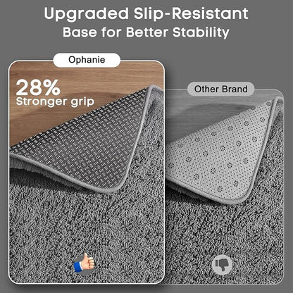 Ophanie Small Rug Washable Non Slip Throw Bedside Area Rugs, Fluffy Soft Mini - Image 5