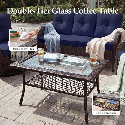 UPHA 7 Pieces Patio Furniture Set - Image 8