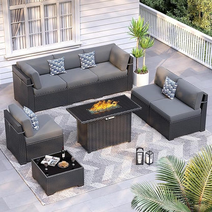 8 Piece Patio Furniture Set by VonzoyHome