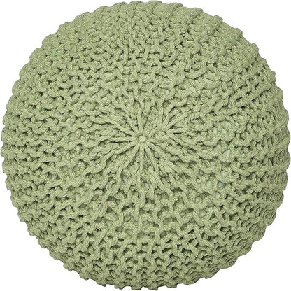 REDEARTH · Round Pouf Foot Stool Ottoman - Image 6