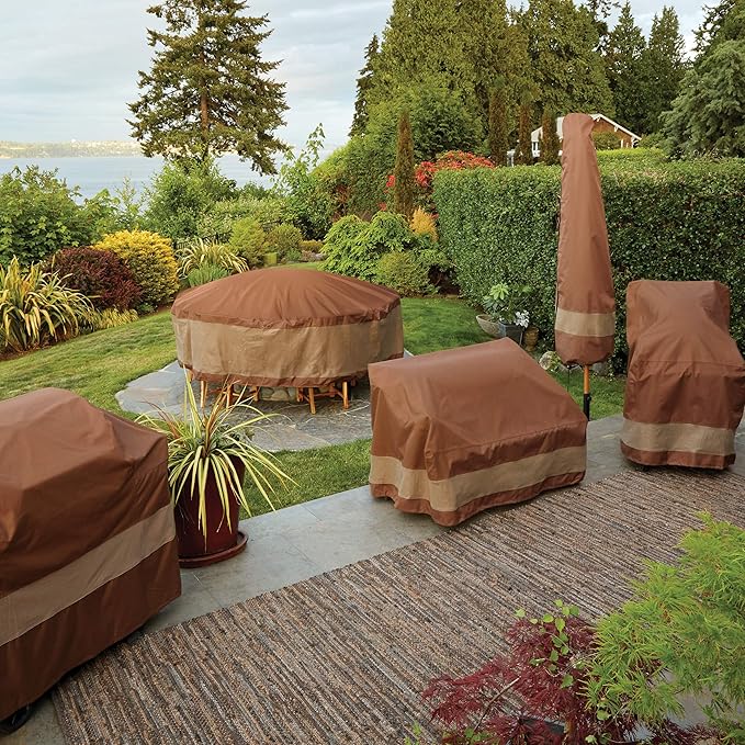 DUCKCOVERS Ultimate Waterproof 104 Inch Patio Sofa Cover, Patio Furniture Covers - Image 6