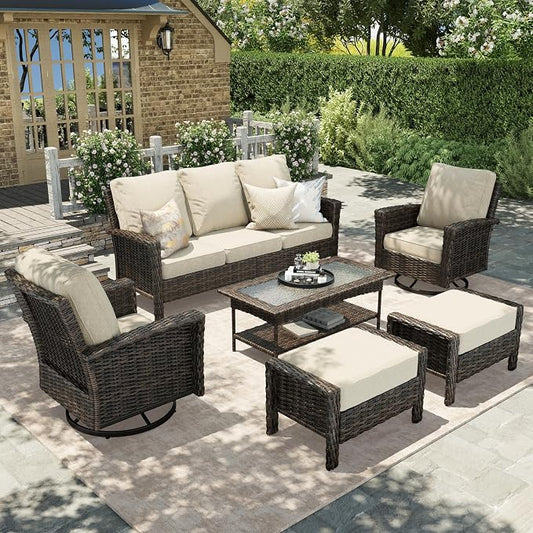 HERA'S HOUSE Patio Furniture Set by HERASHOUSE