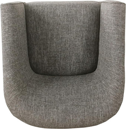 HomePop Modern Barrel Accent Chair - Image 8